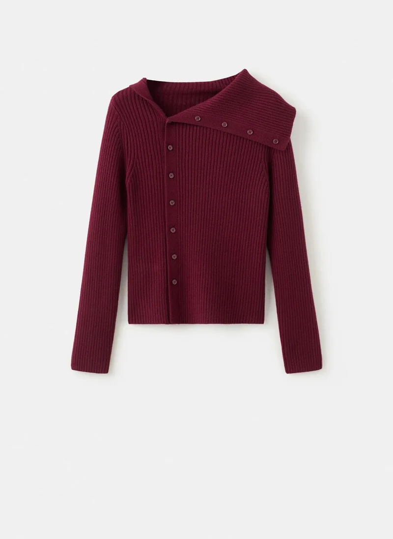Mango  Cardigan with shawl collar for Women | Best Price UAE